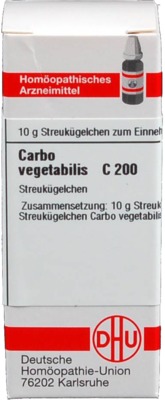 CARBO VEGETABILIS C 200 Globuli 10 g Globuli