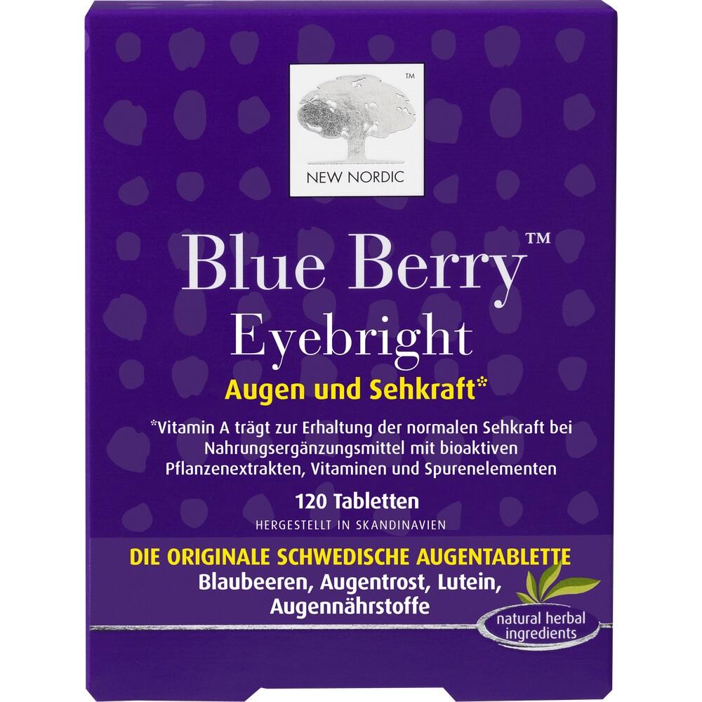 NEW NORDIC Blue Berry Eyebright 120 St Tabletten