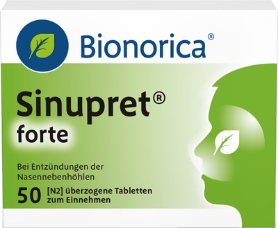 Sinupret forte  50 St Überzogene Tabletten