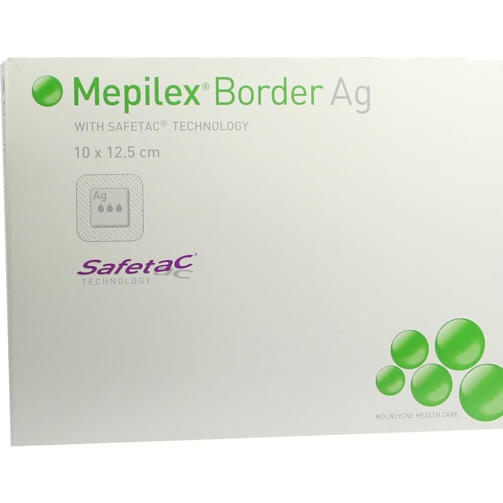 MEPILEX Border Ag Schaumverb.10x12,5 cm steril 5 St Verband