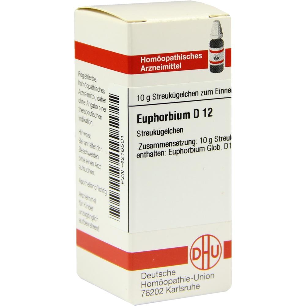 EUPHORBIUM D 12 Globuli 10 g Globuli