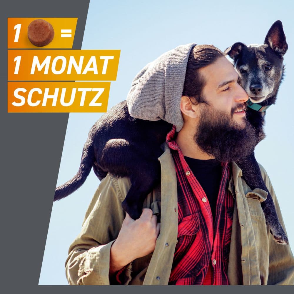 FRONTPRO Kautablette 3 Stk. gegen Zecken und Flöhe für Hunde (2-4kg) 3 St Kautabletten