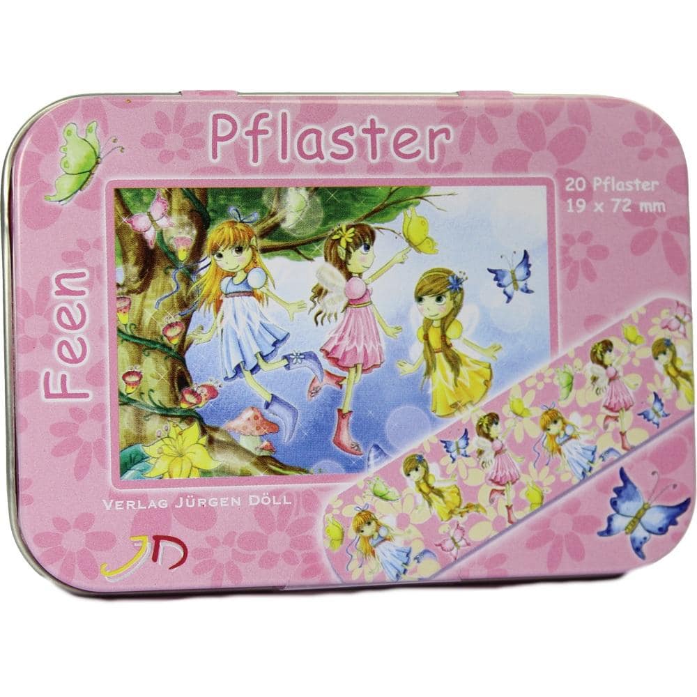 KINDERPFLASTER Feen Dose 20 St Pflaster
