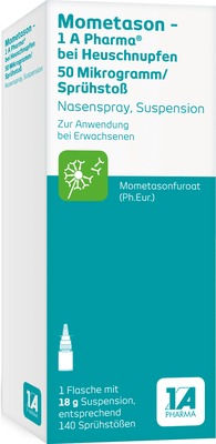 Mometason - 1A Pharma 18 g Nasenspray