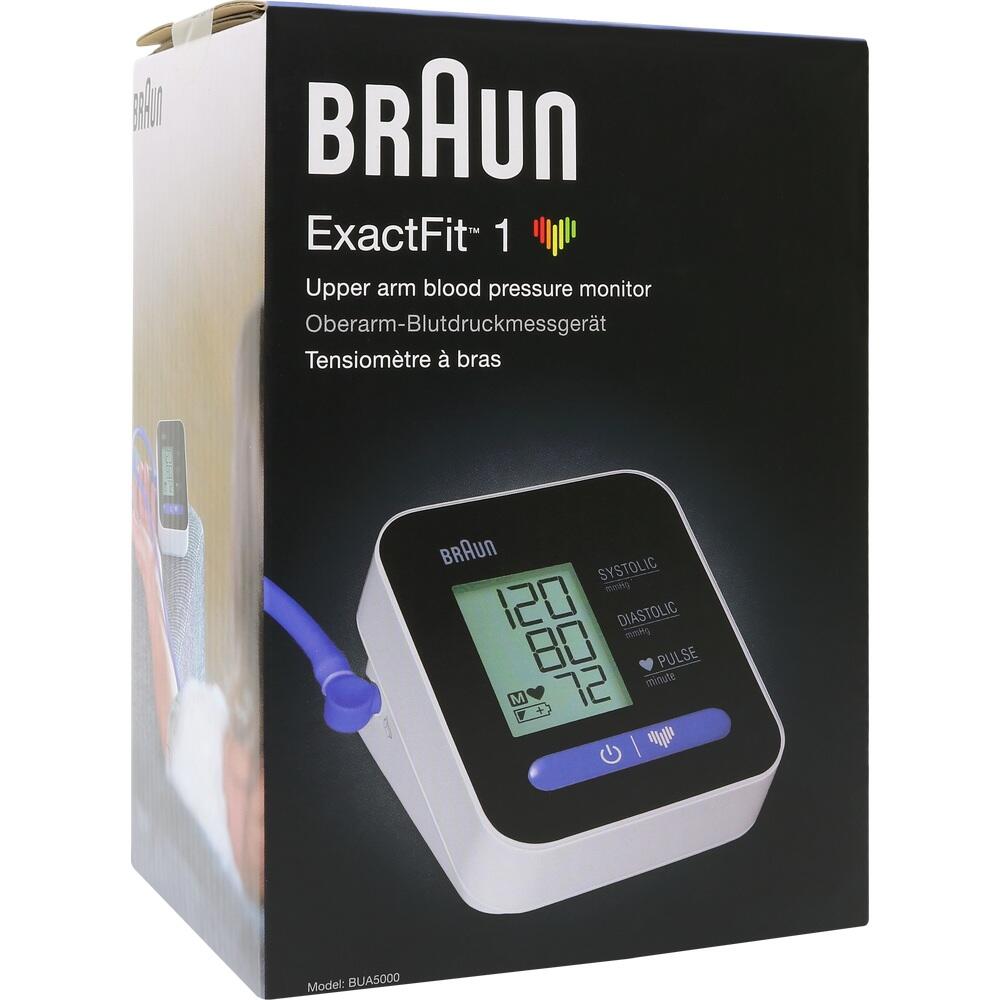 BRAUN BLUTDRUCKMESSGERÄT ExactFit1 Oberarm BUA5000 1 St
