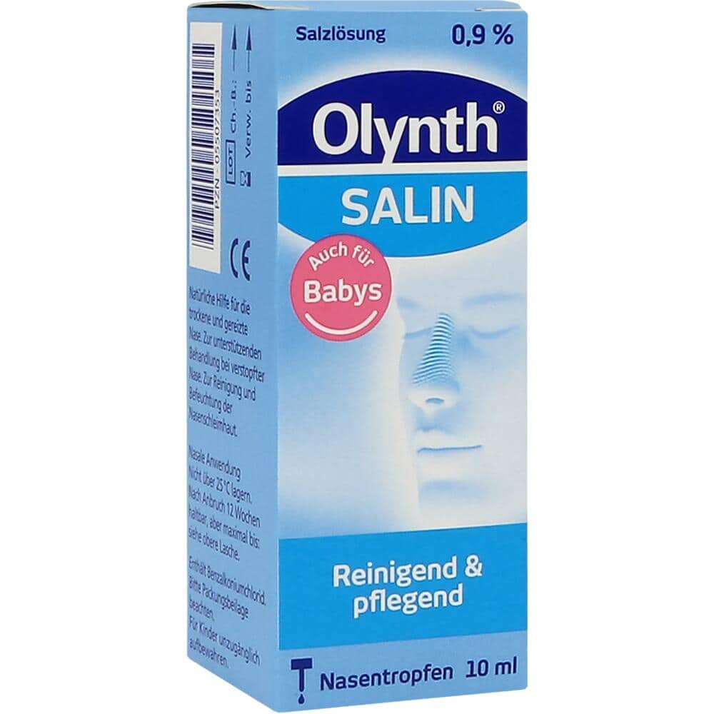 Olynth SALIN befeuchtende Nasentropfen auch für Babys geeignet