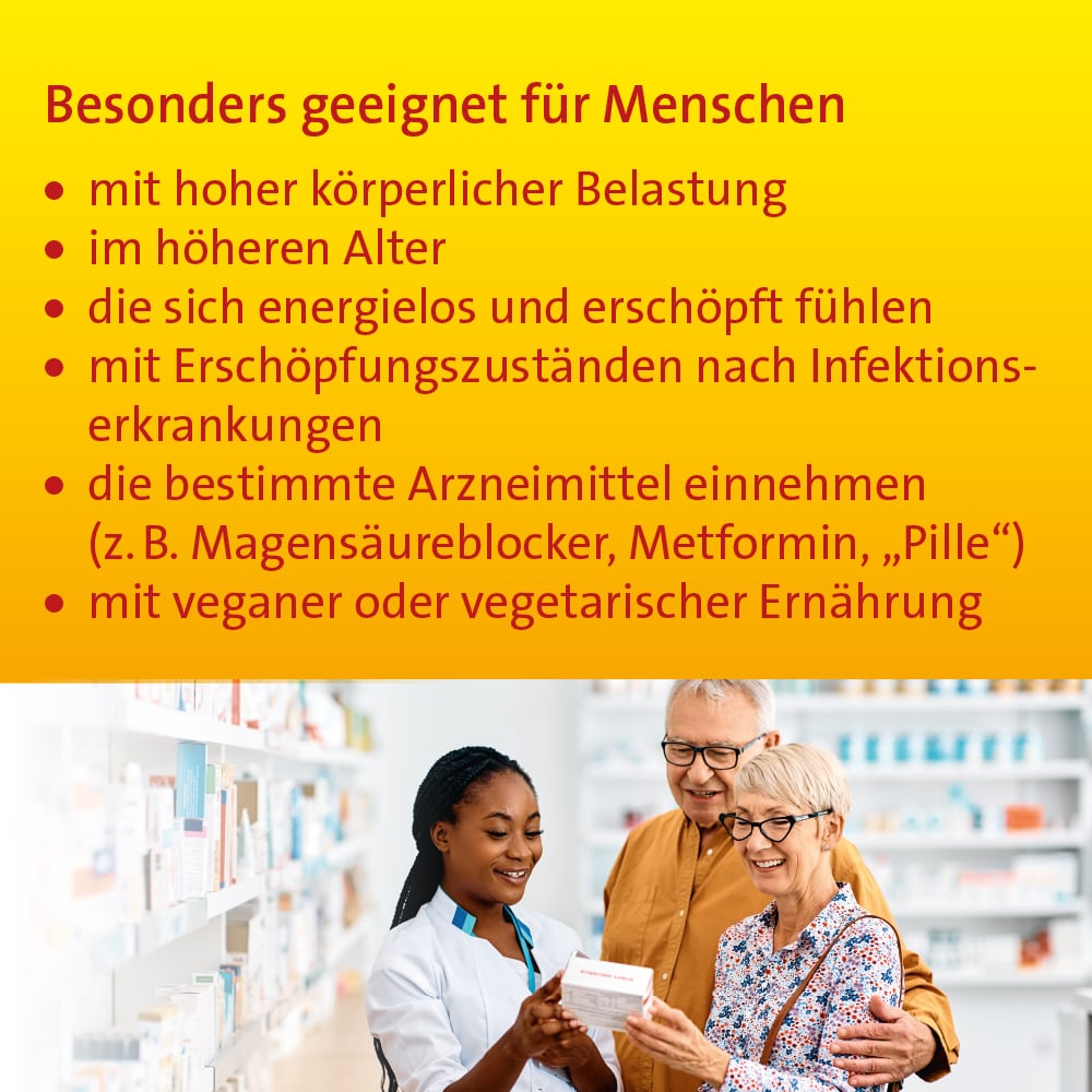 VITAMIN B12 HEVERT 450 ug 50 St Tabletten