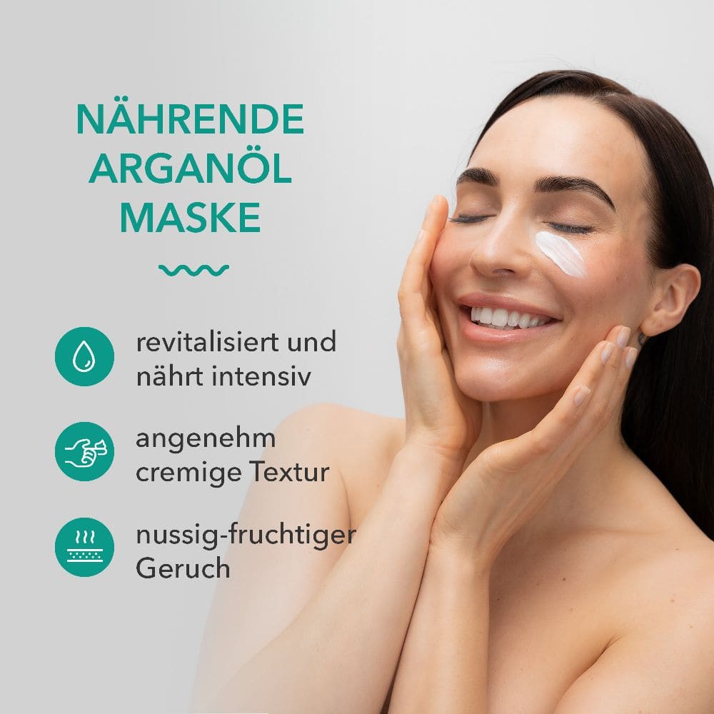 DERMASEL Maske Arganöl 12 ml Gesichtsmaske