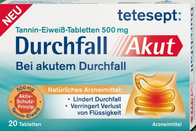 tetesept Durchfall Akut 20 St Tabletten