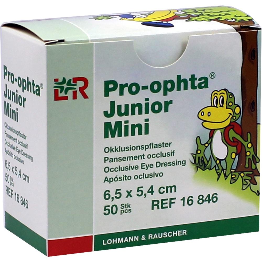 PRO-OPHTA Junior mini Okklusionspflaster 50 St Pflaster