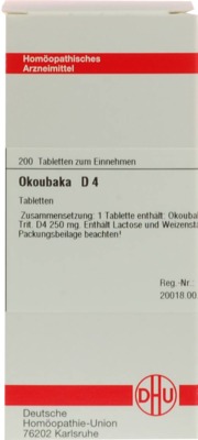 OKOUBAKA D 4 Tabletten 200 St Tabletten