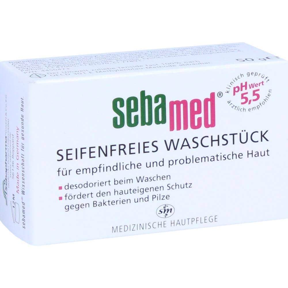 sebamed SEIFENFREIES WASCHSTÜCK 50 g Körperpflege