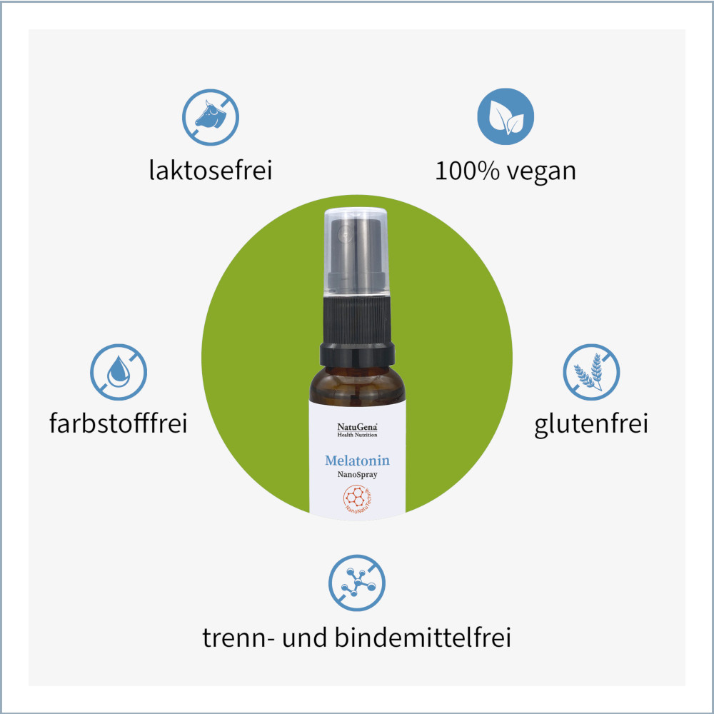 NatuGena Melatonin NanoSpray 20 ml Spray