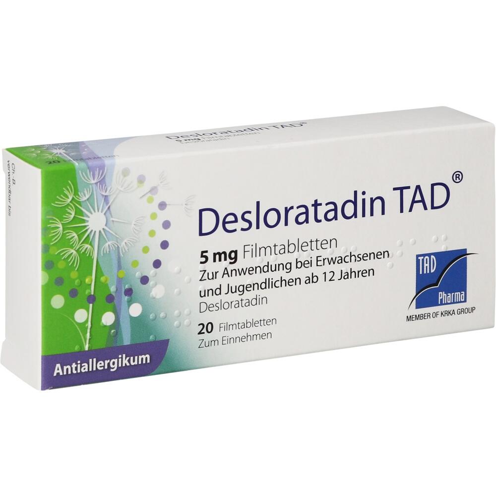 Desloratadin TAD 5 mg 20 St Filmtabletten