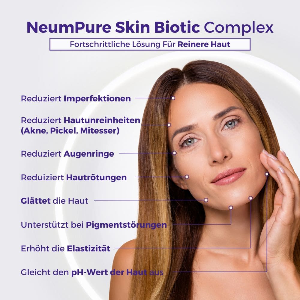 SKINNEUM NeumPure Skin Biotic Complex 30 St Kapseln