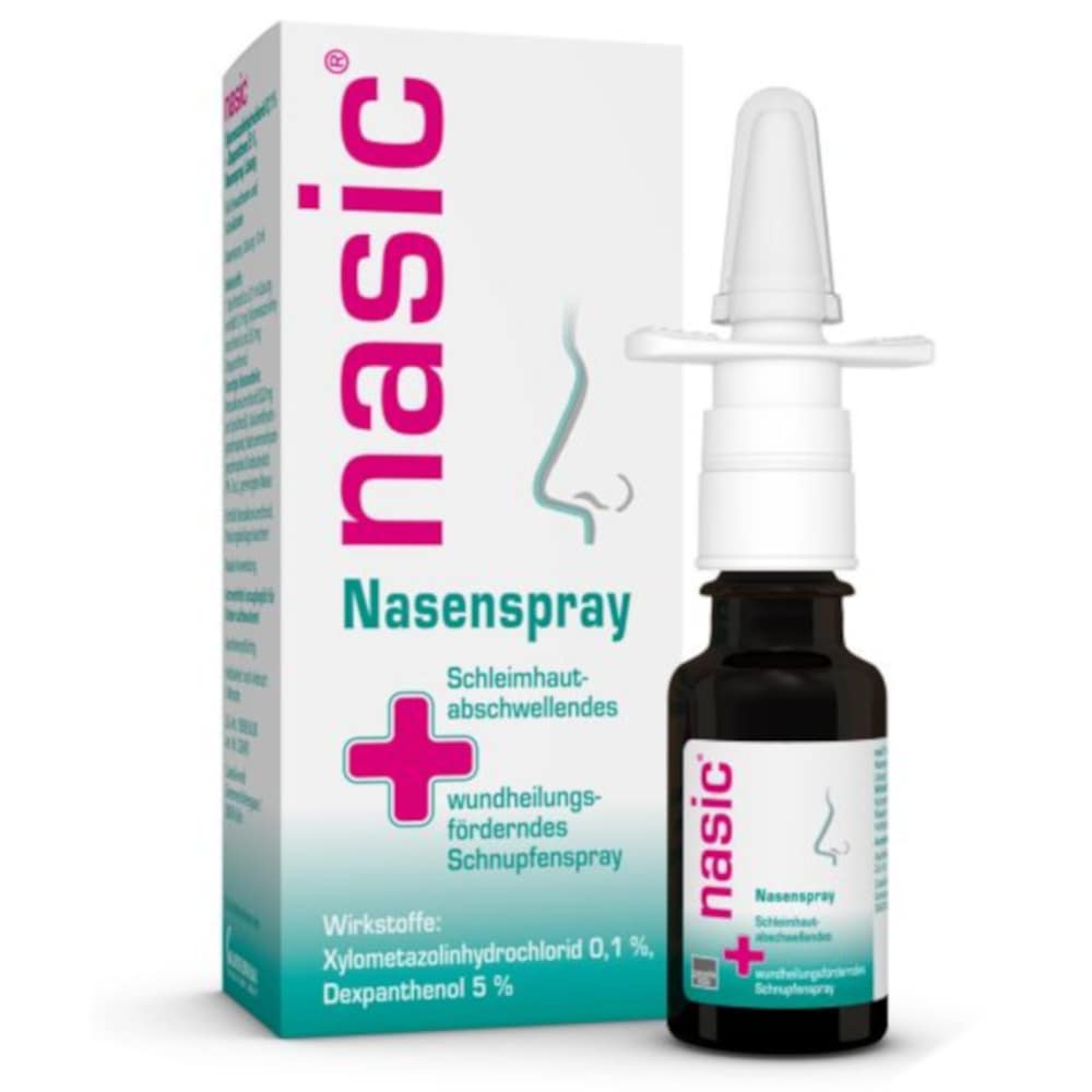 nasic Nasenspray Erwachsene und Schulkinder 10 ml Nasenspray