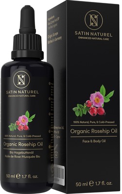 Satin Naturel BIO Hagebuttenöl 50ml 50 ml Öl