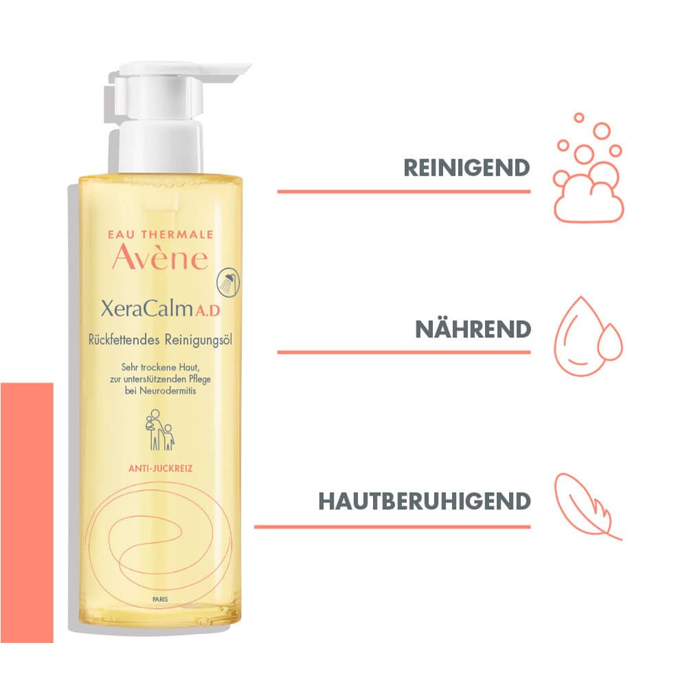 Avène XeraCalm A.D Rückfettendes Reinigungsöl 400 ml Öl