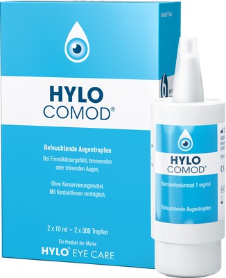 HYLO COMOD   2X10 ml Augentropfen