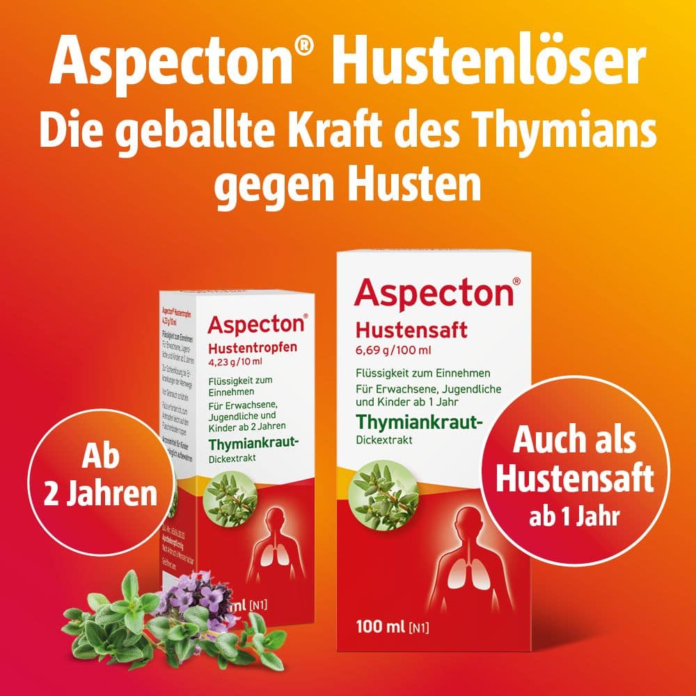 Aspecton Hustentropfen 100 ml Flüssigkeit zum Einnehmen