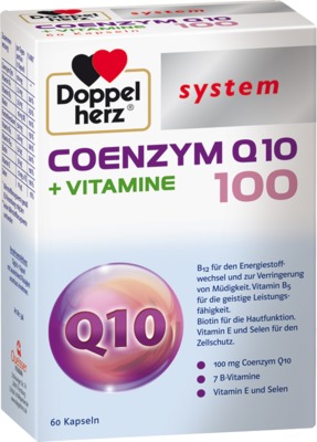 Doppelherz system COENZYM Q10 100 + VITAMINE 60 St Kapseln