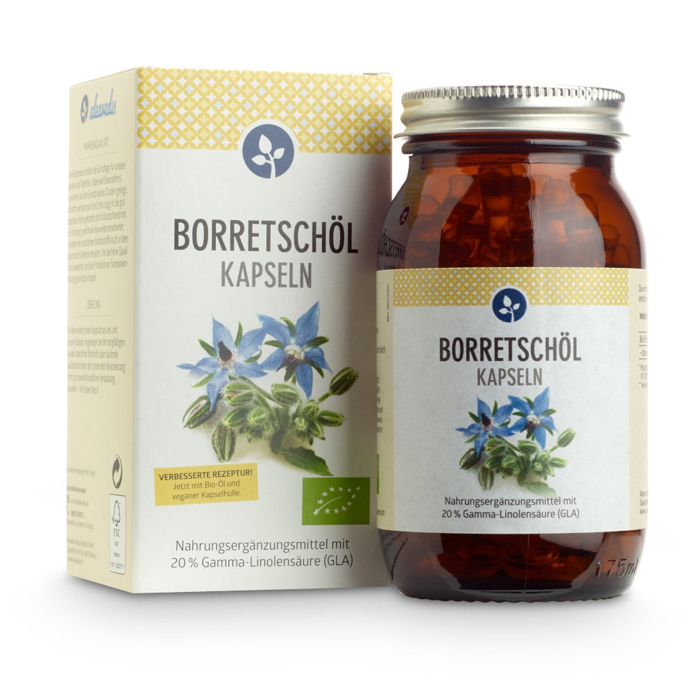 BORRETSCHÖL KAPSELN 120 St Kapseln