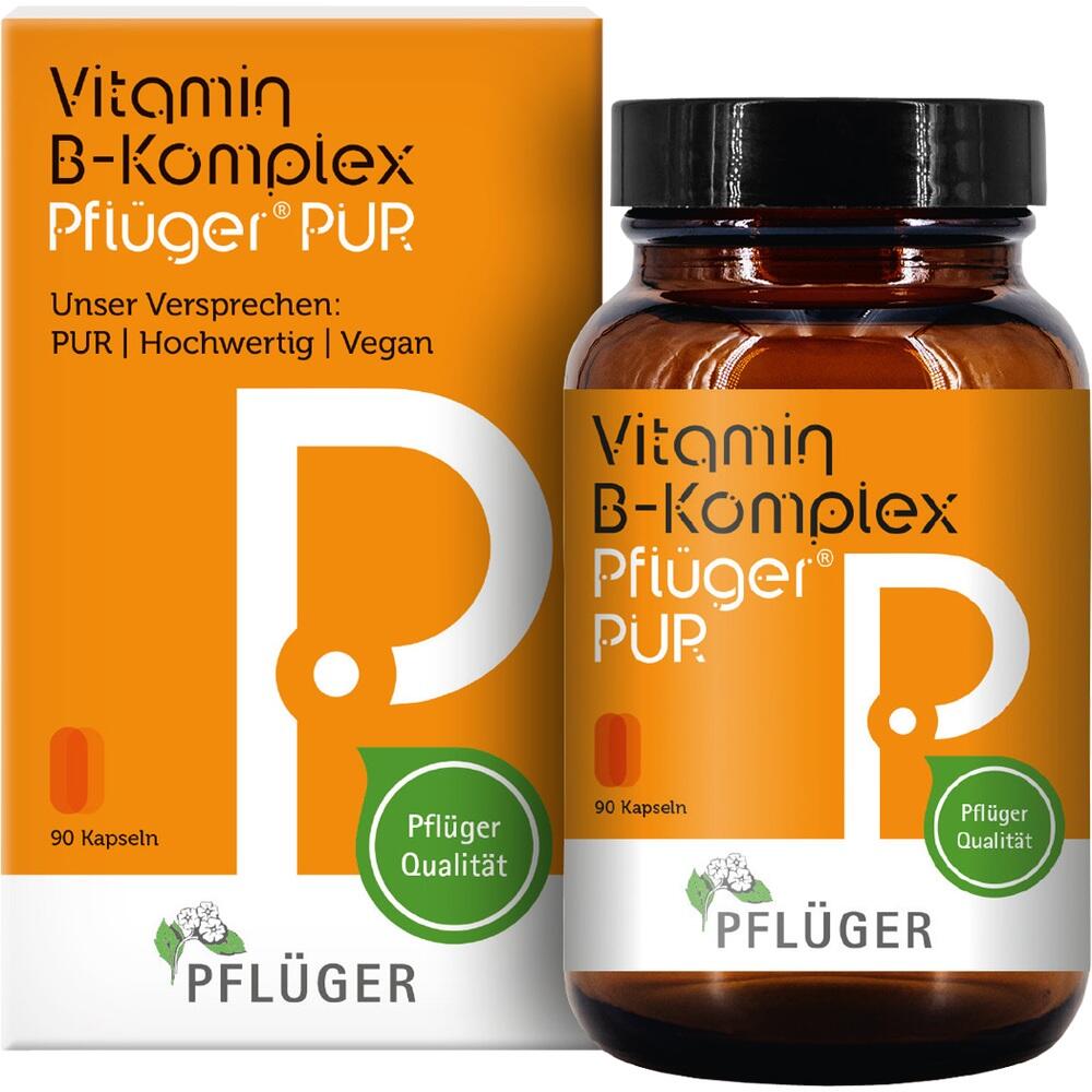 Vitamin B-Komplex Pflüger PUR 90 St Kapseln