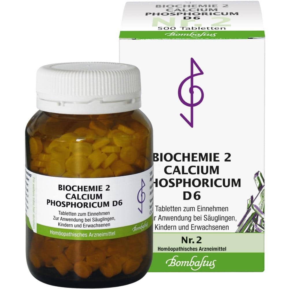BIOCHEMIE 2 Calcium phosphoricum D 6  500 St Tabletten