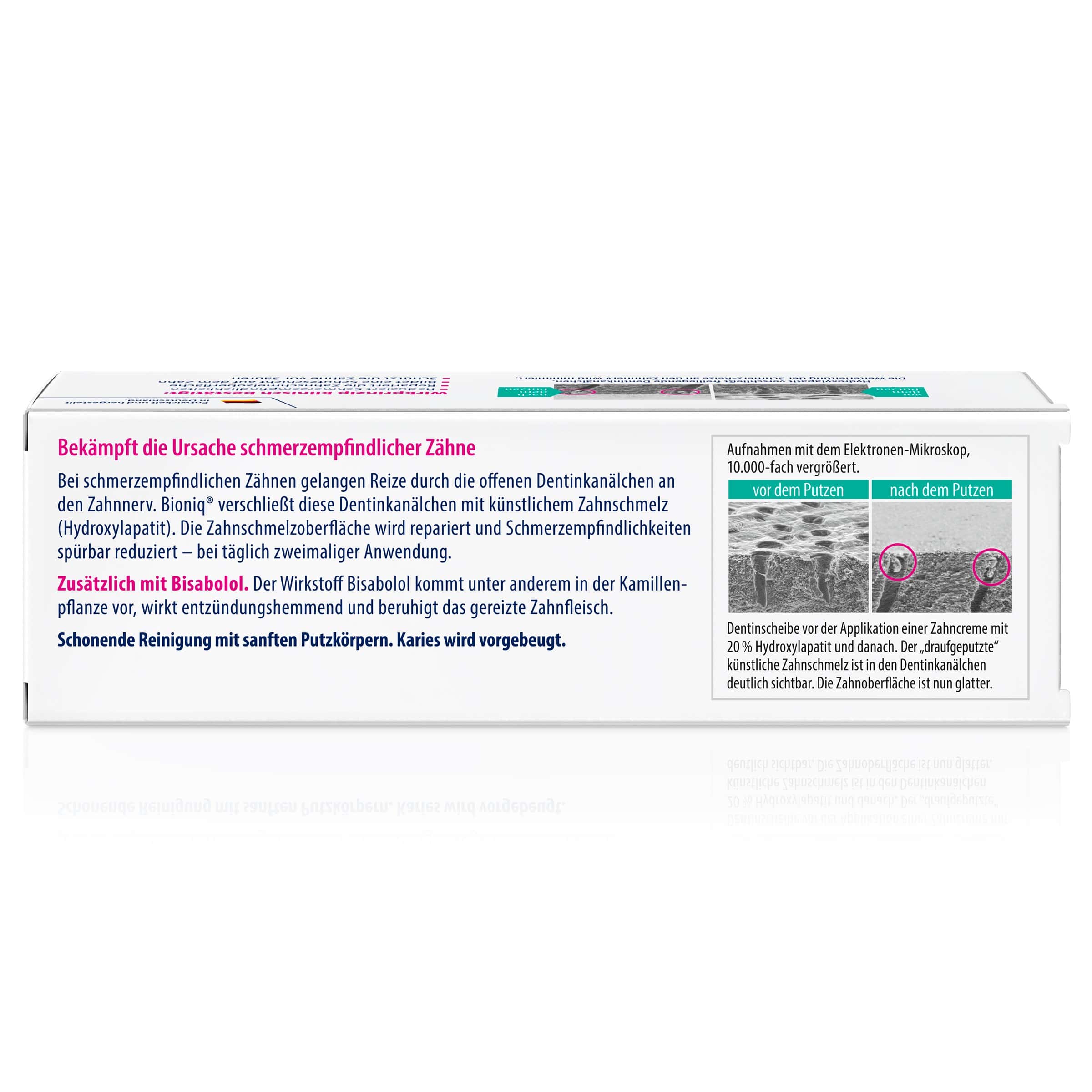 Bioniq Repair Zahncreme sensitiv akut 75 ml Zahncreme