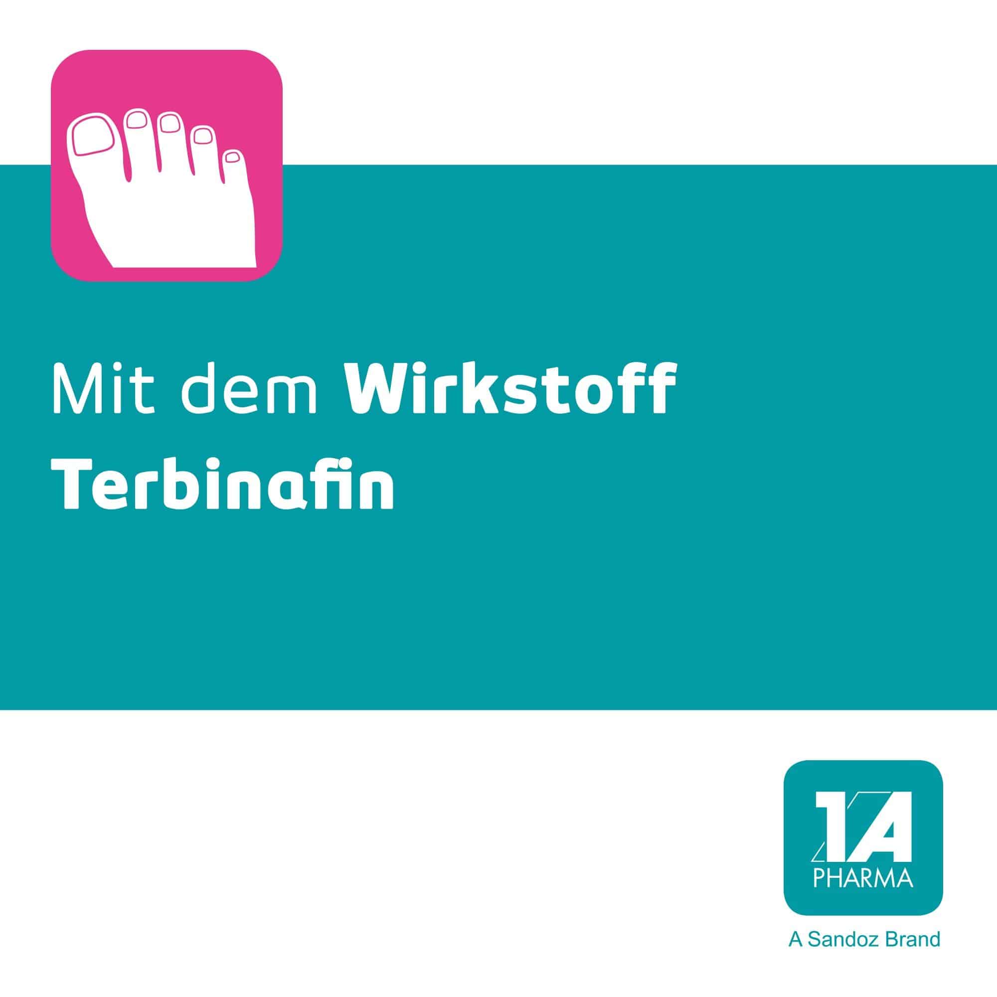 Terbinafin -1A Pharma 6.6 ml Wirkstoffhaltiger Nagellack