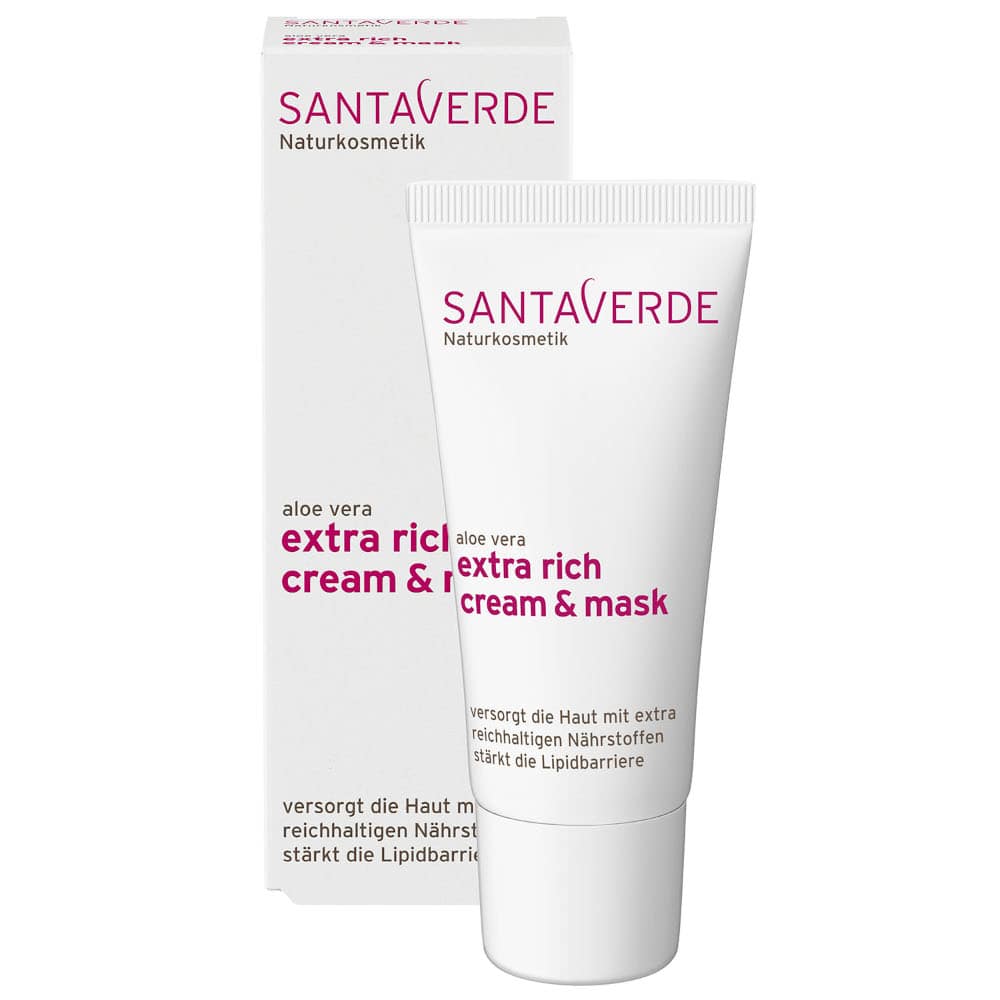 SANTA VERDE extra rich cream & mask aloe vera  30 ml Creme