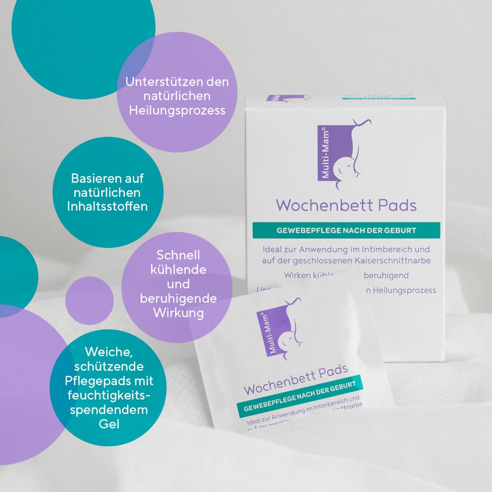 MULTI-MAM Wochenbett Pads 14 St Kompressen