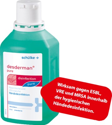 desderman pure Händedesinfektion 500 ml Lösung
