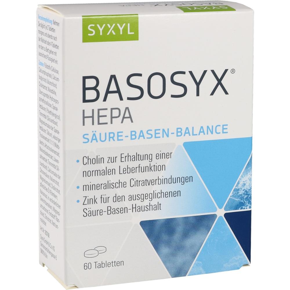 BASOSYX HEPA SÄURE-BASEN-BALANCE 60 St Tabletten