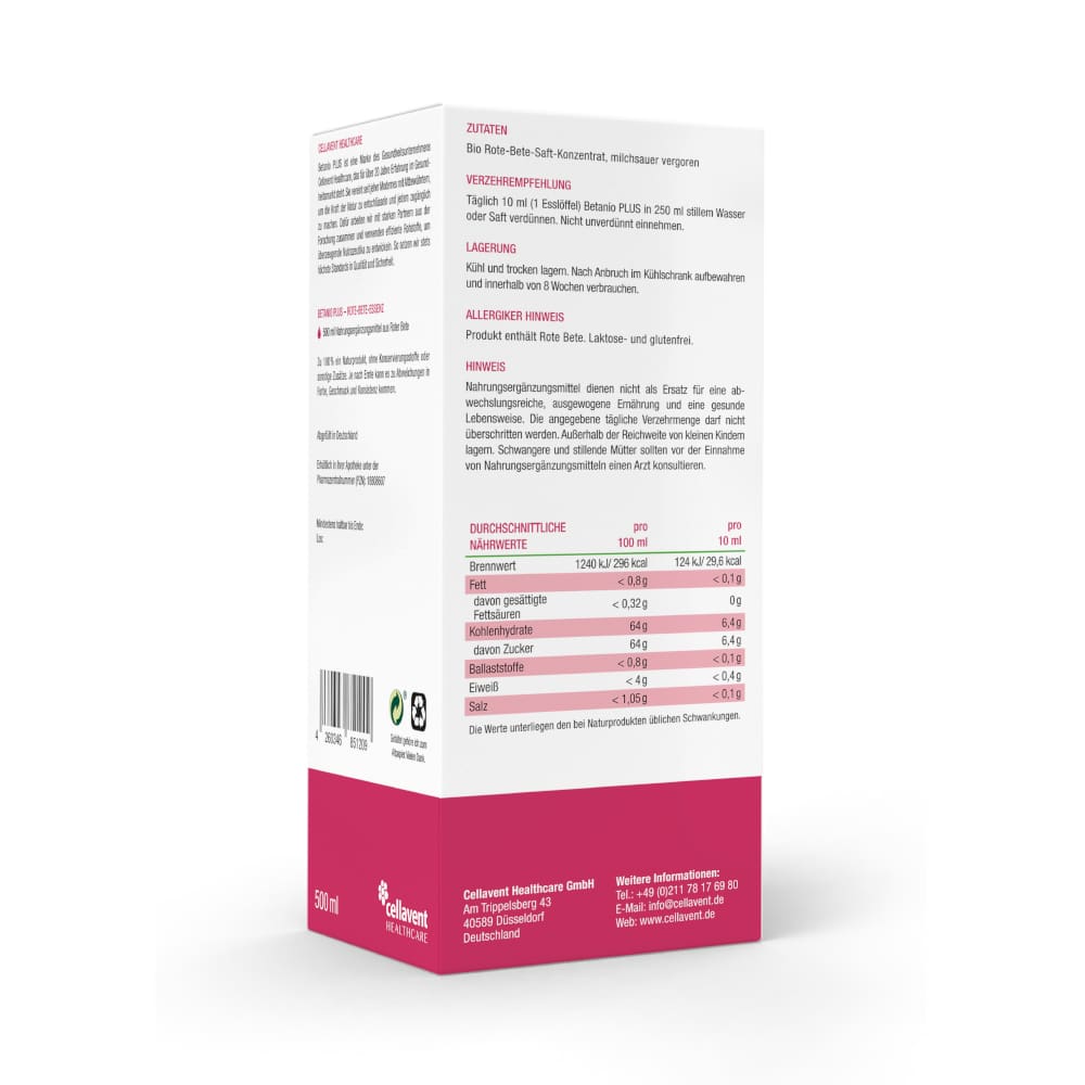 BETANIO PLUS 500 ml Konzentrat