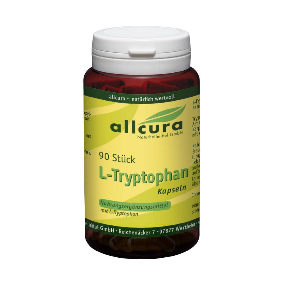 allcura L-Tryptophan 500 mg 90 St Kapseln