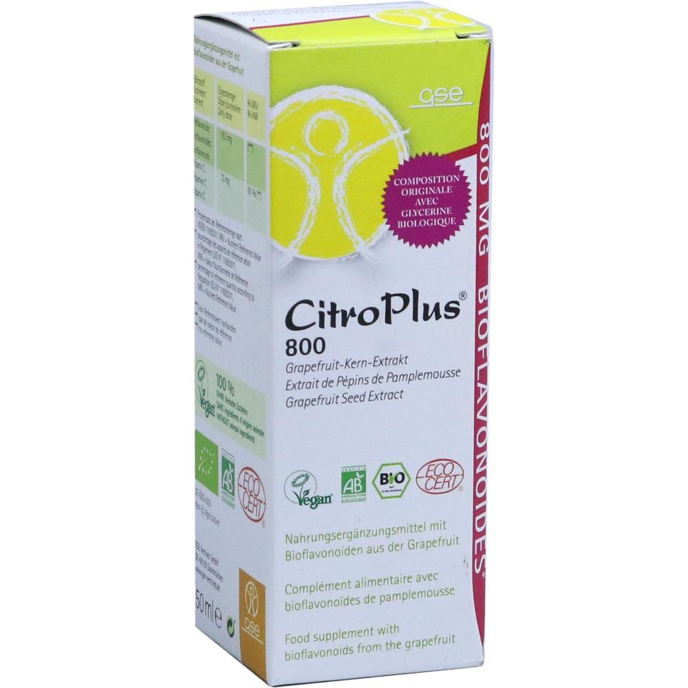 CITROPLUS 800 Bio Grapefruit Kern Extrakt Liquidum 50 ml Liquidum