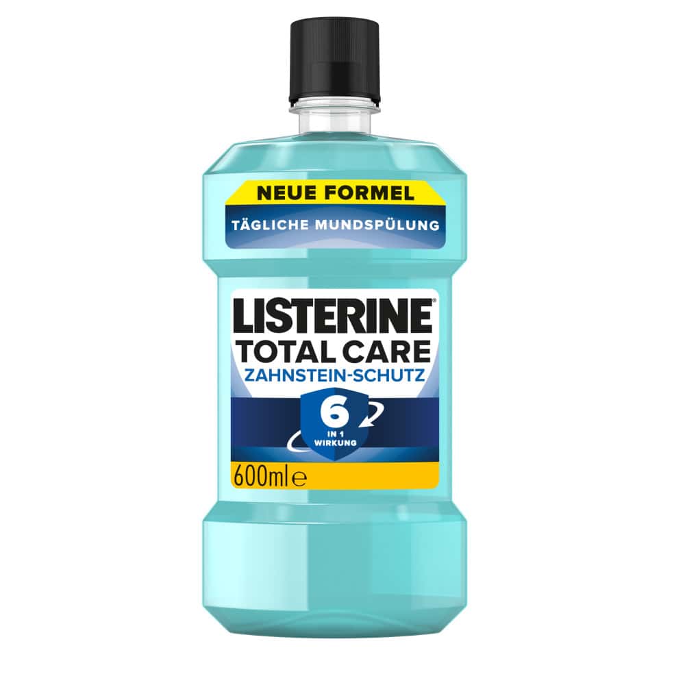 LISTERINE TOTAL CARE ZAHNSTEIN 600 ml Lösung LISTERINE TOTAL CARE ZAHNSTEIN 600 ml Lösung