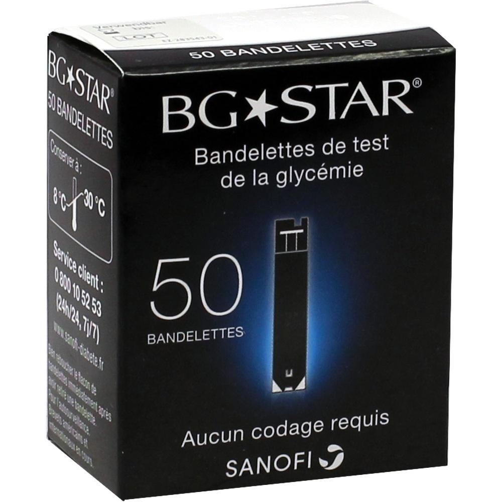 BGSTAR Teststreifen 50 St Teststreifen
