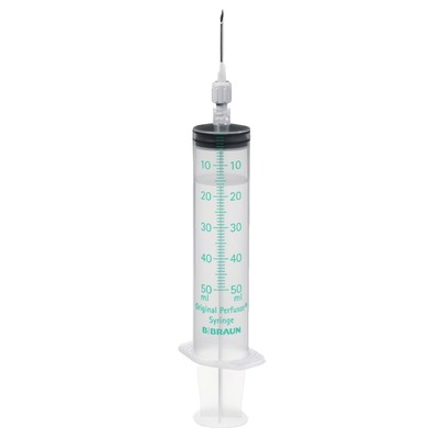 PERFUSOR Spritze 50 ml mit Aufziehkanüle 50 ml Spritzen