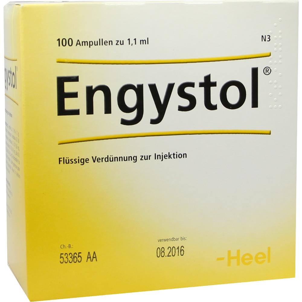 Engystol bei grippalen Infekten. 100 St Ampullen