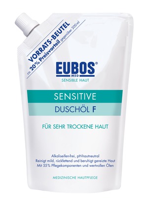 EUBOS SENSITIVE DUSCHÖL F Nachfüllbeutel 400 ml Öl