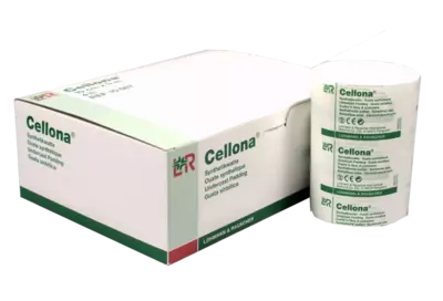 CELLONA Synthetikwatte 6 cmx3 m steril 8 St Watte