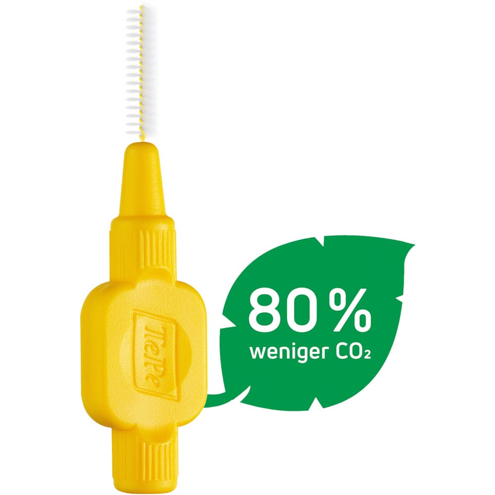 TEPE Interdentalbürste 0,7mm gelb 6 St Zahnbürste