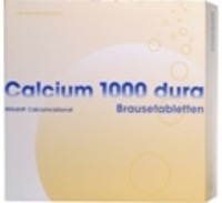 Calcium 1000 dura 40 St Brausetabletten