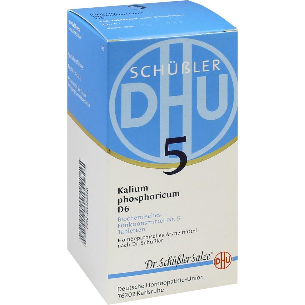 DHU Schüßler-Salz Nr. 5 Kalium phosphoricum D6  420 St Tabletten