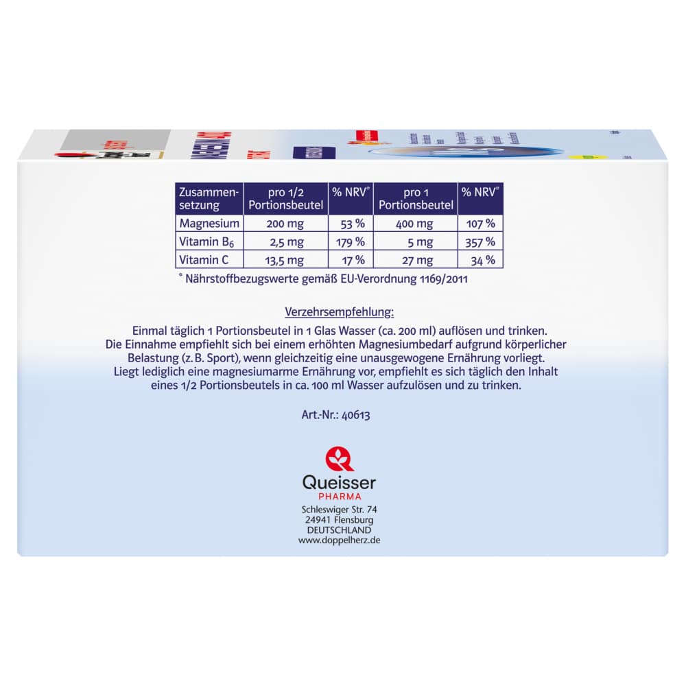 Doppelherz system MAGNESIUM CITRAT 400 60 St Granulat