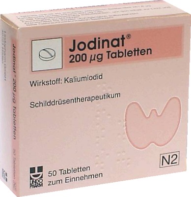 Jodinat 200μg 50 St Tabletten