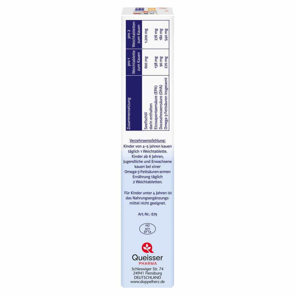 Doppelherz system OMEGA-3 family 60 St Kautabletten