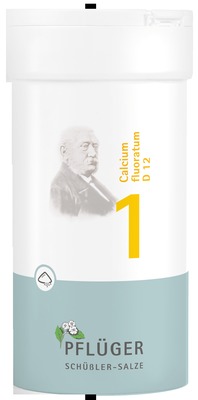 Schüßler-Salz Nr. 1 Calcium fluoratum D12 100 g Pulver
